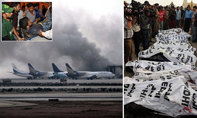 27 Tewas Akibat Serangan Lima Jam pada  Bandara Terbesar di Pakistan